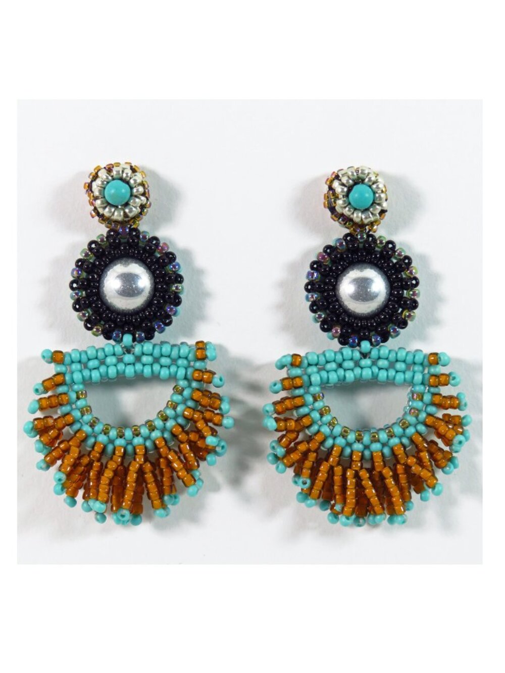 Southwestern fringe earrings